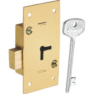 Cupboard Lock 4 Lever, MS Keys 50, 65 & 75mm